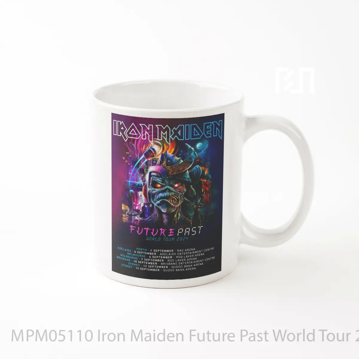 Mug Iron Maiden Future Past World Tour 2024 Australia MPM05110