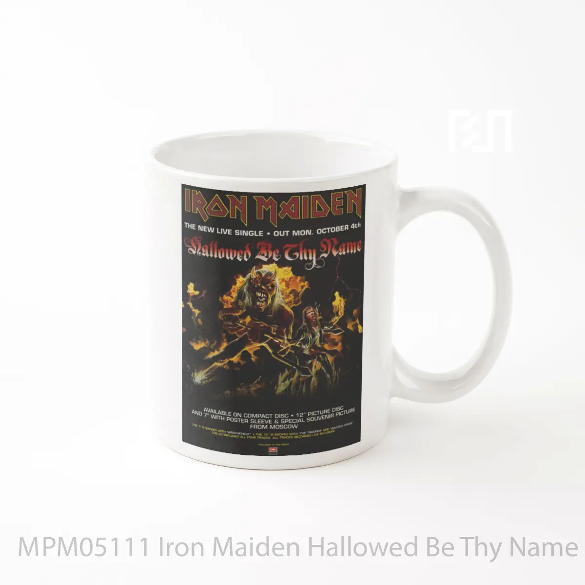 Mug Iron Maiden Hallowed Be Thy Name MPM05111