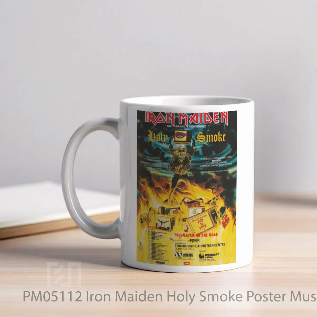 Mug Iron Maiden Holy Smoke MPM05112 - All-side / Desain