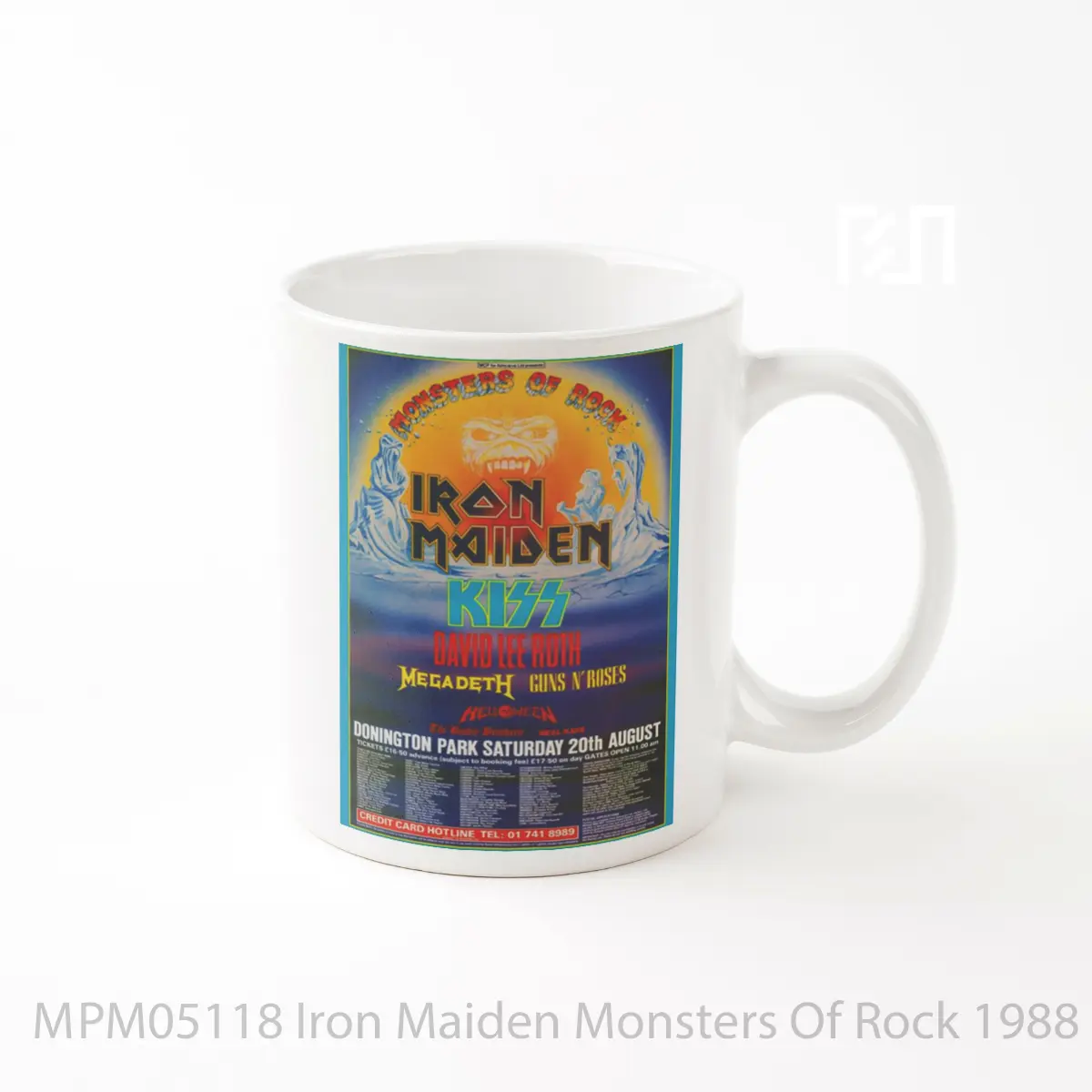 Mug Iron Maiden Monsters Of Rock 1988 MPM05118