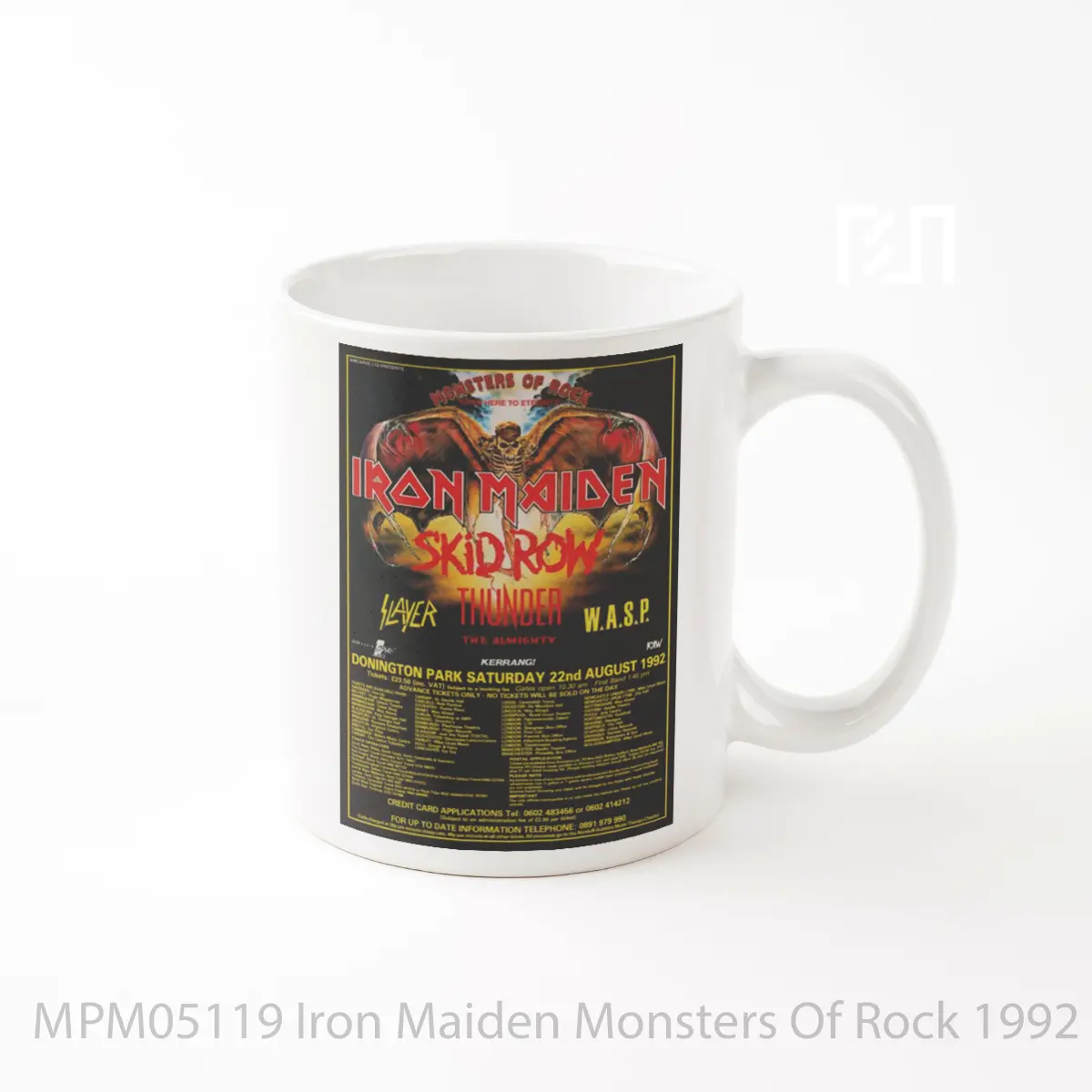 Mug Iron Maiden Monsters Of Rock 1992 MPM05119
