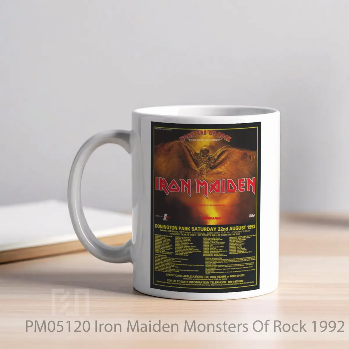 Mug Iron Maiden Monsters Of Rock 1992 MPM05120 - All-side / Desain