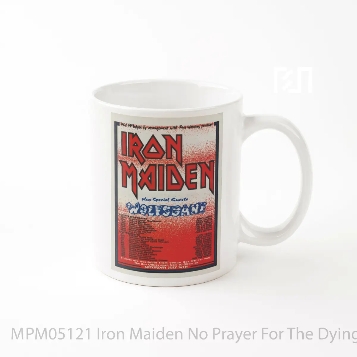 Mug Iron Maiden No Prayer For The Dying Uk Tour 1990 MPM05121