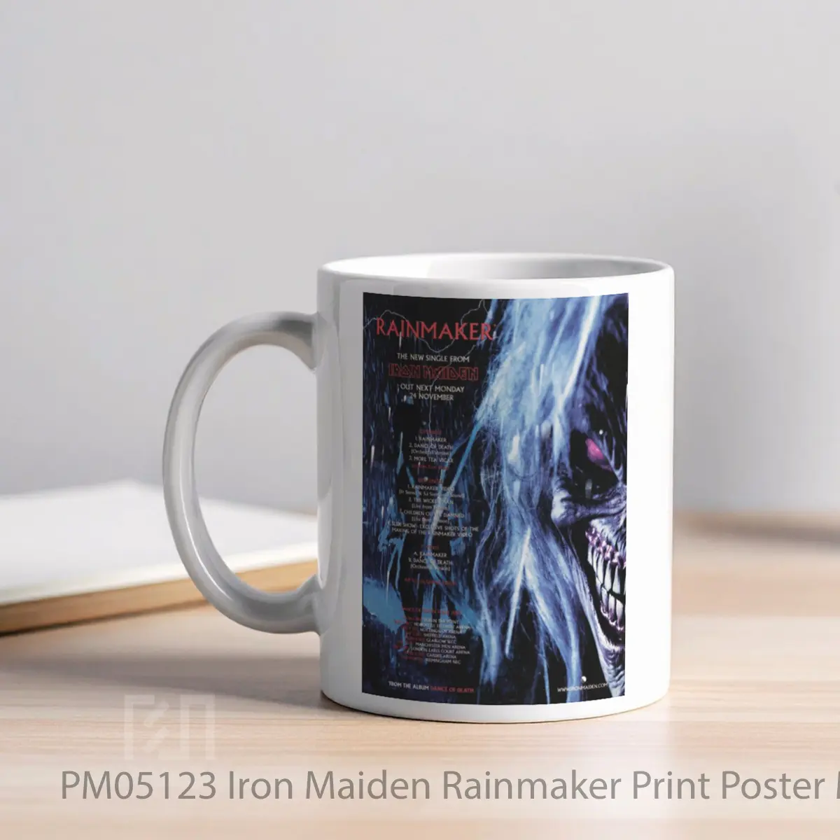 Mug Iron Maiden Rainmaker Print MPM05123 - All-side / Desain