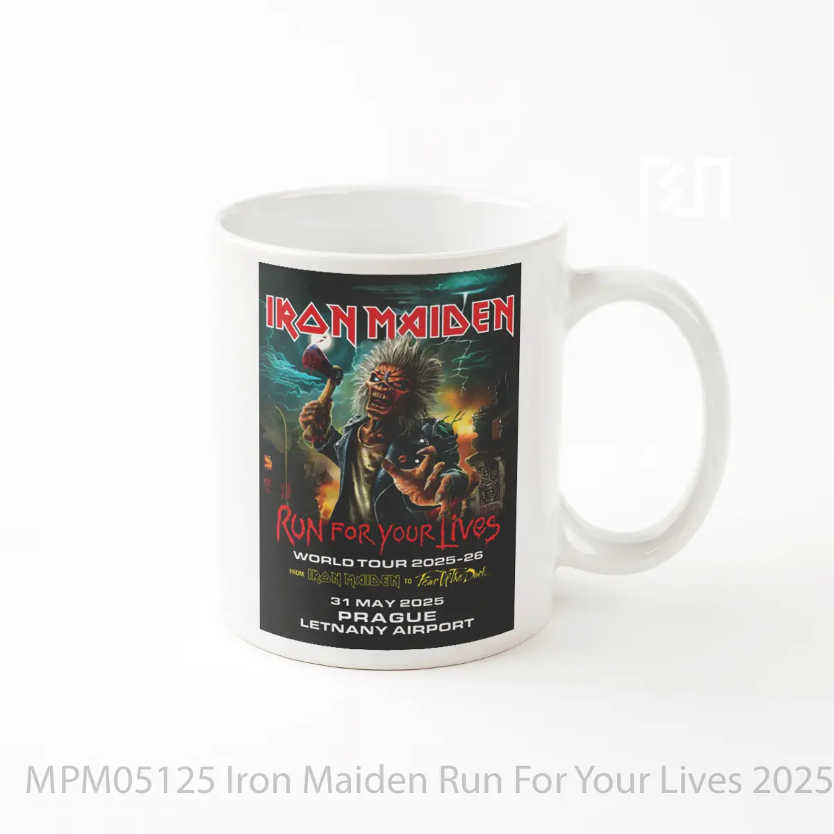 Mug Iron Maiden Run For Your Lives 2025 Tour 2 MPM05125