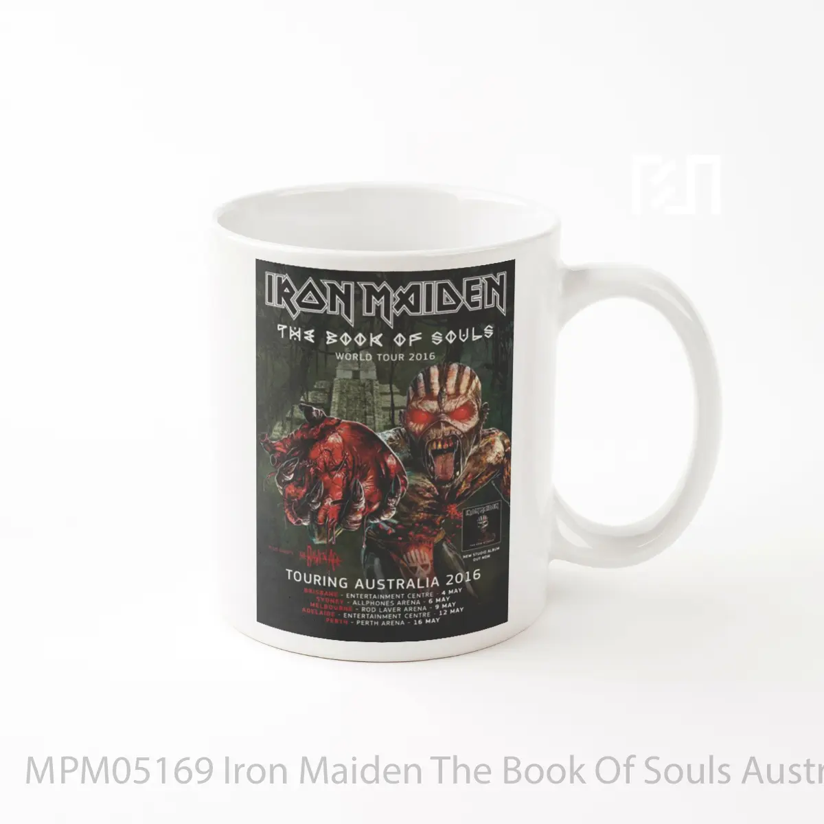 Mug Iron Maiden The Book Of Souls Australian Tour 2016 MPM05169