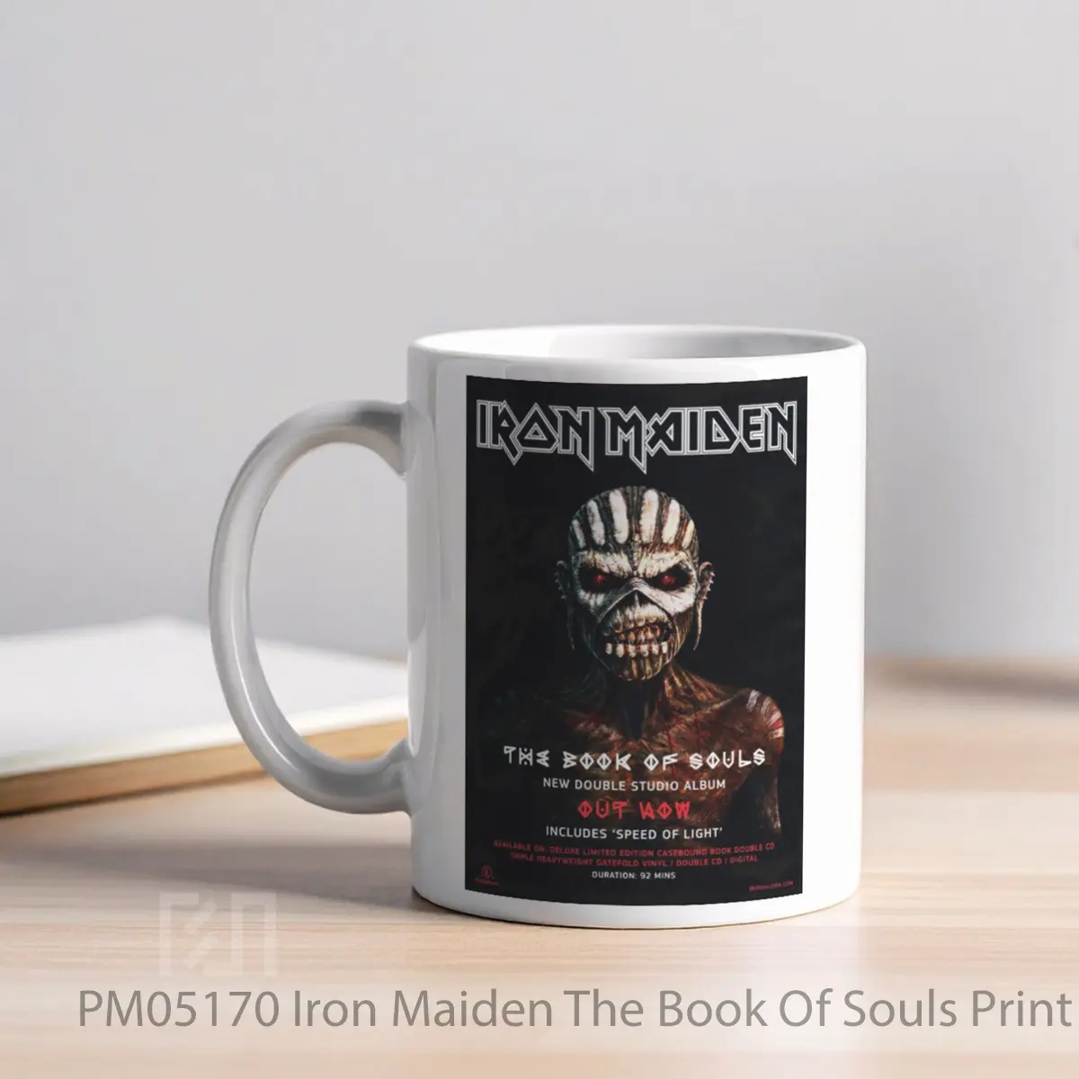 Mug Iron Maiden The Book Of Souls Print 1 MPM05170 - All-side / Desain