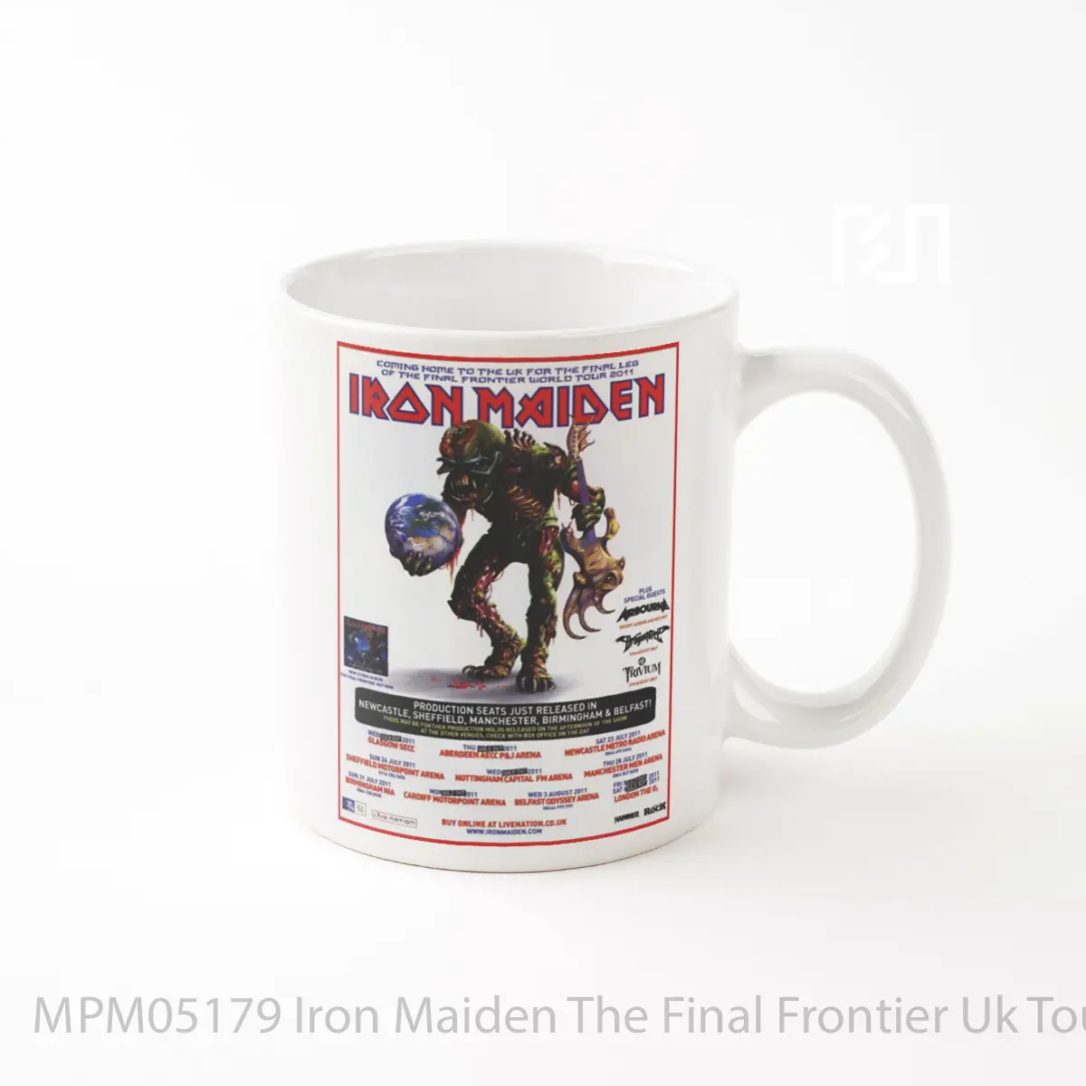 Mug Iron Maiden The Final Frontier Uk Tour 2011 MPM05179