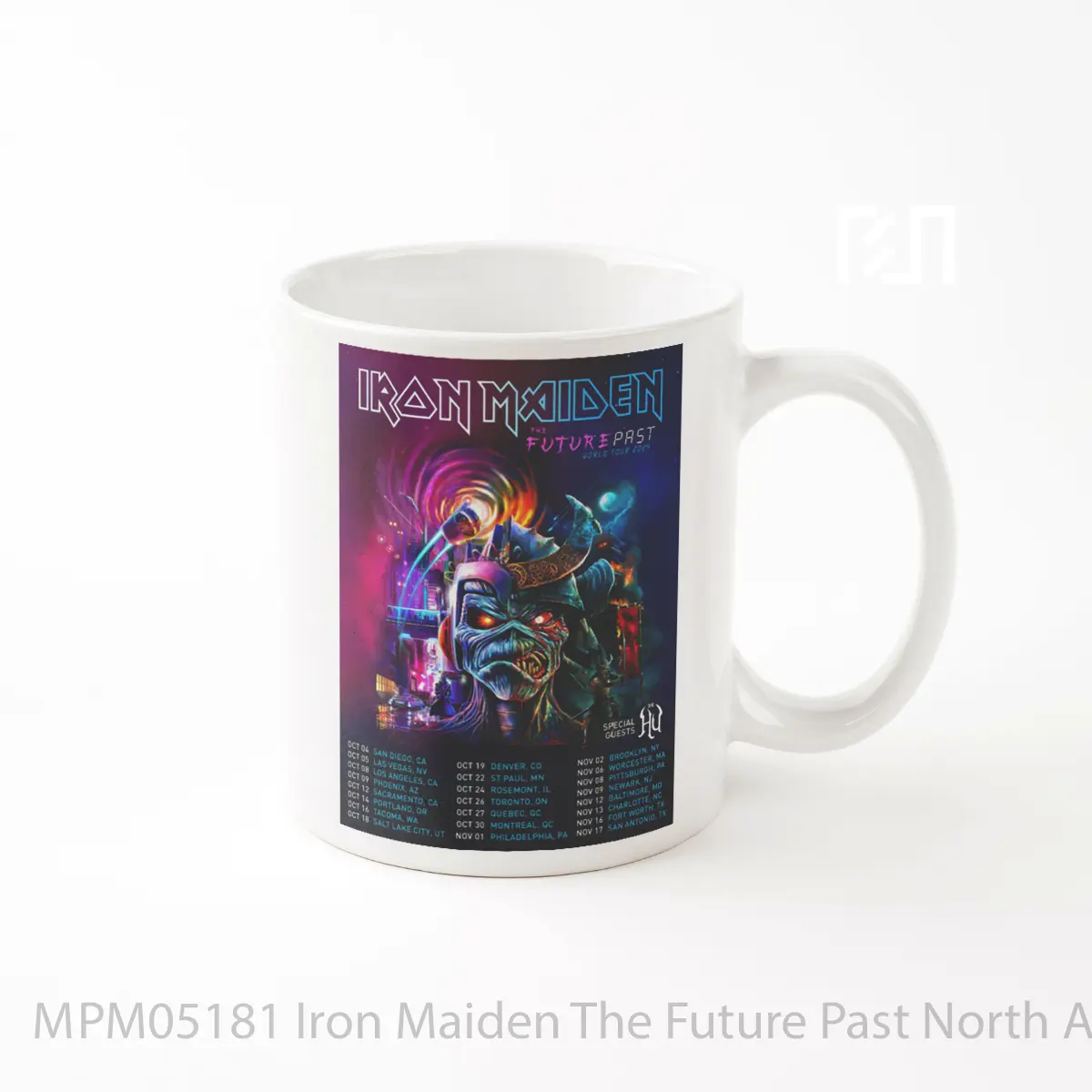 Mug Iron Maiden The Future Past North America Tour 2024 MPM05181