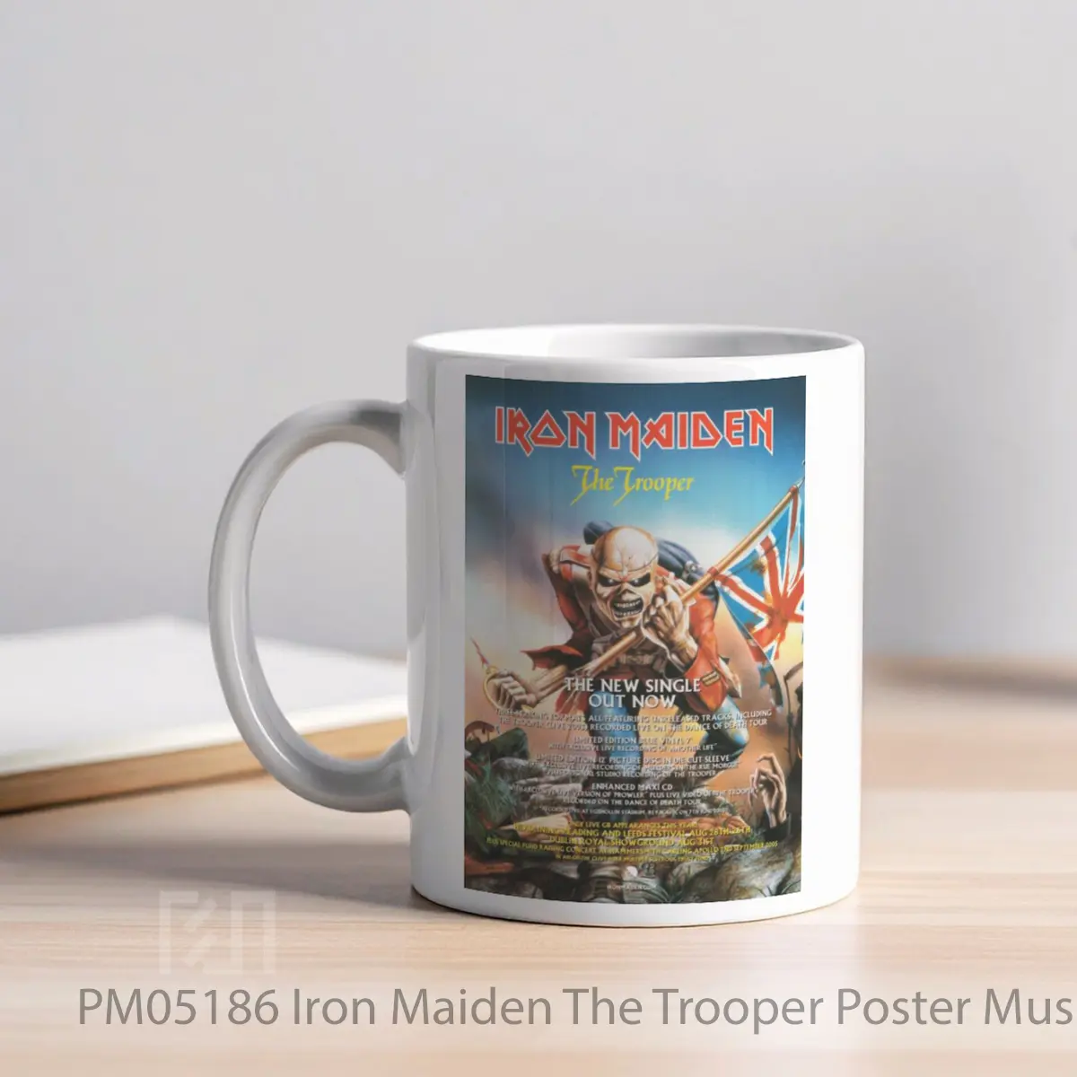 Mug Iron Maiden The Trooper MPM05186 - All-side / Desain