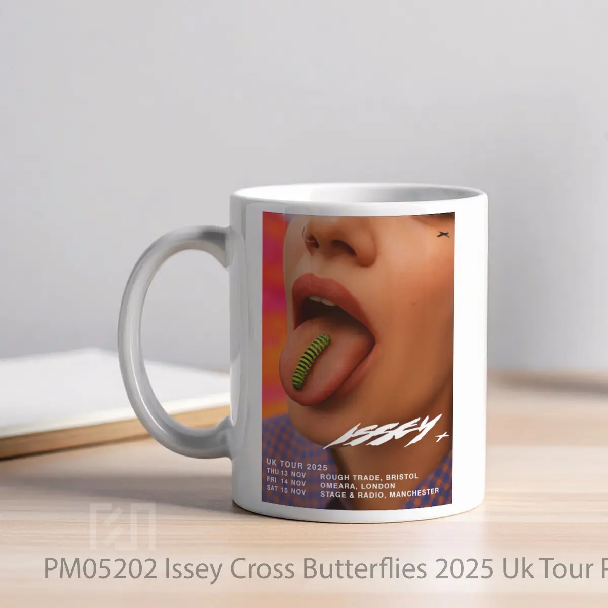 Mug Issey Cross Butterflies 2025 Uk Tour MPM05202 - All-side / Desain