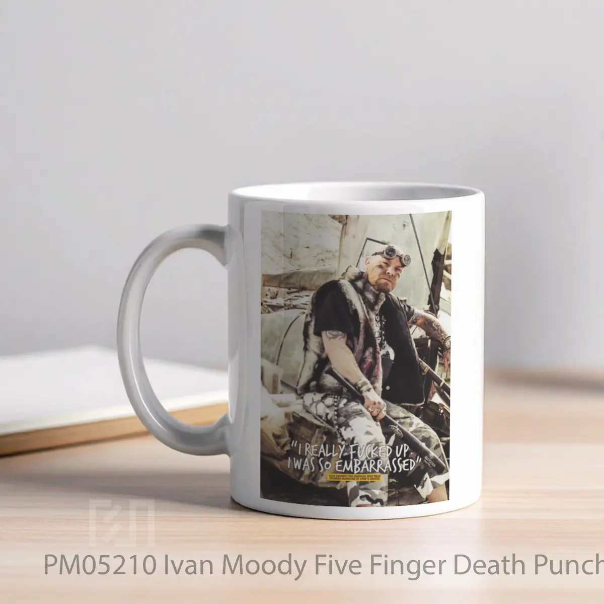Mug Ivan Moody Five Finger Death Punch MPM05210 - All-side / Desain
