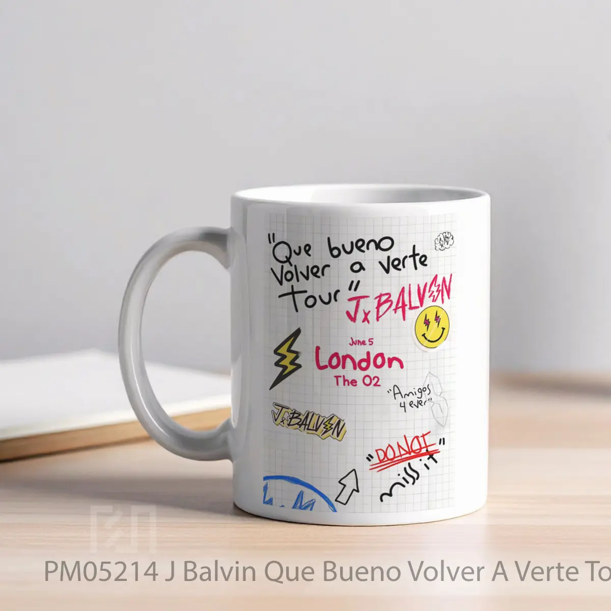 Mug J Balvin Que Bueno Volver A Verte Tour MPM05214 - All-side / Desain