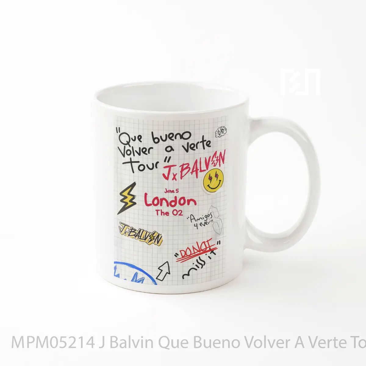 Mug J Balvin Que Bueno Volver A Verte Tour MPM05214