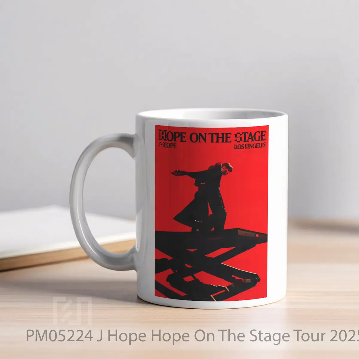 Mug J Hope Hope On The Stage Tour 2025 Los Angeles Bmo Stadium MPM05224 - All-side / Desain