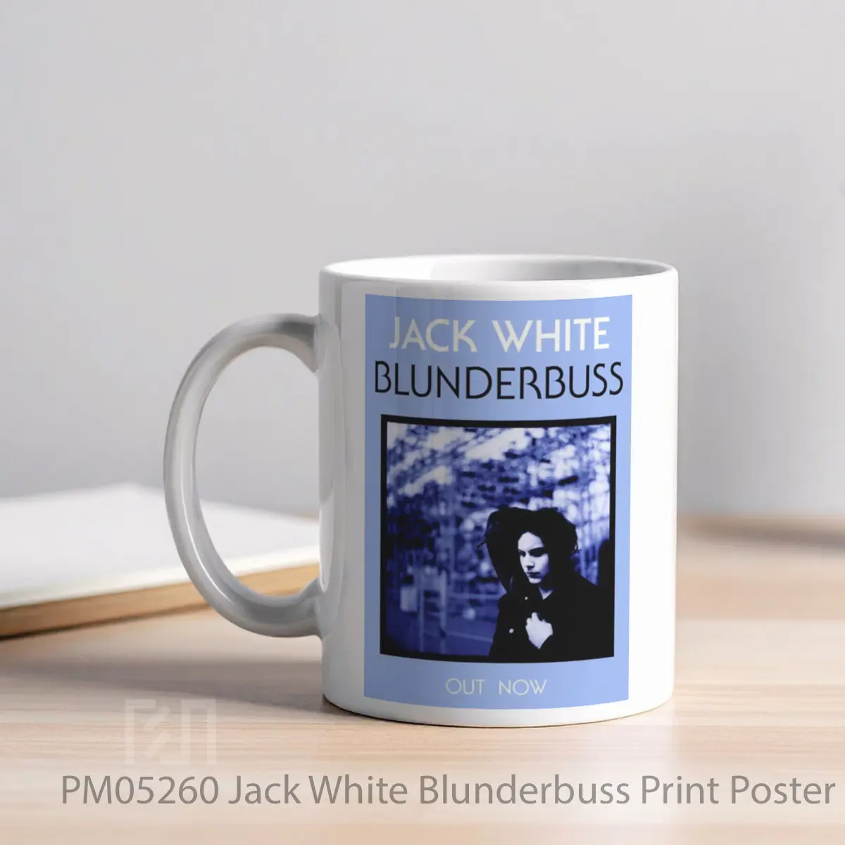 Mug Jack White Blunderbuss Print MPM05260 - All-side / Desain