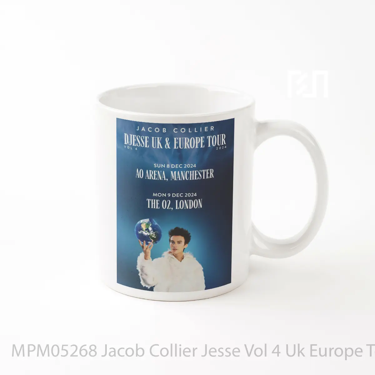 Mug Jacob Collier Jesse Vol 4 Uk Europe Tour 2024 Manchester London MPM05268