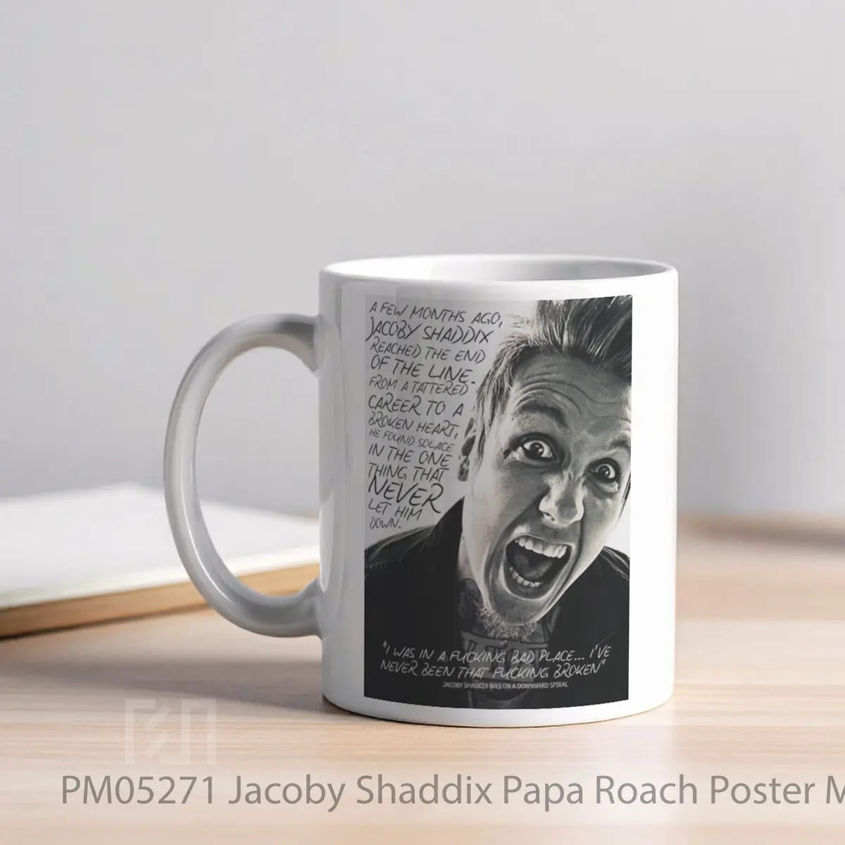 Mug Jacoby Shaddix Papa Roach MPM05271 - All-side / Desain