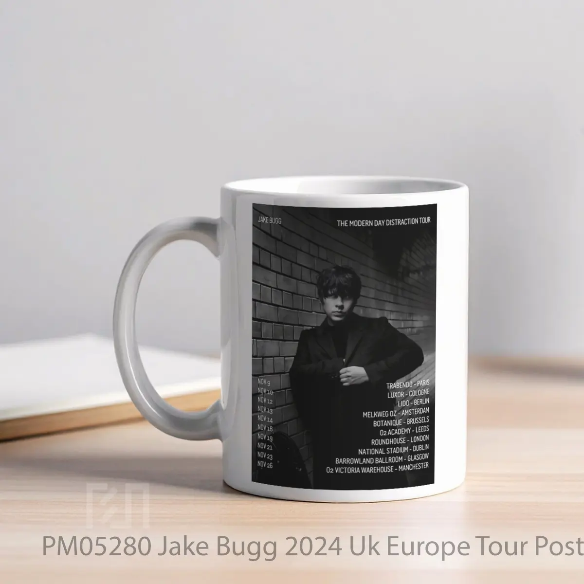 Mug Jake Bugg 2024 Uk Europe Tour MPM05280 - All-side / Desain