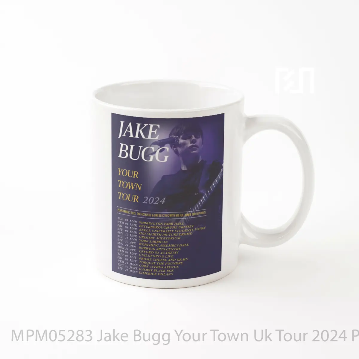 Mug Jake Bugg Your Town Uk Tour 2024 MPM05283