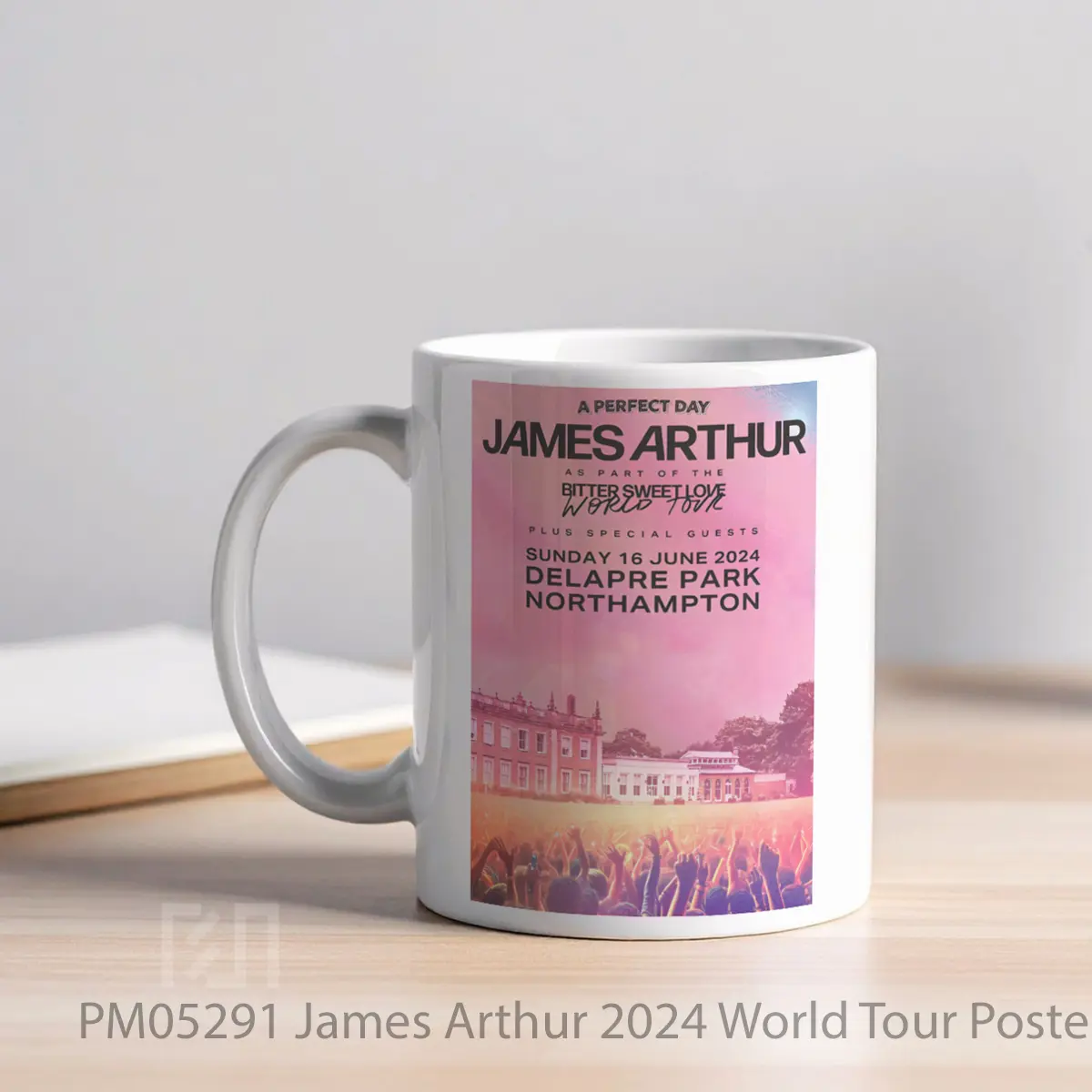 Mug James Arthur 2024 World Tour MPM05291 - All-side / Desain