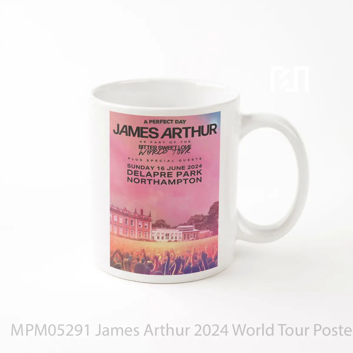 Mug James Arthur 2024 World Tour MPM05291