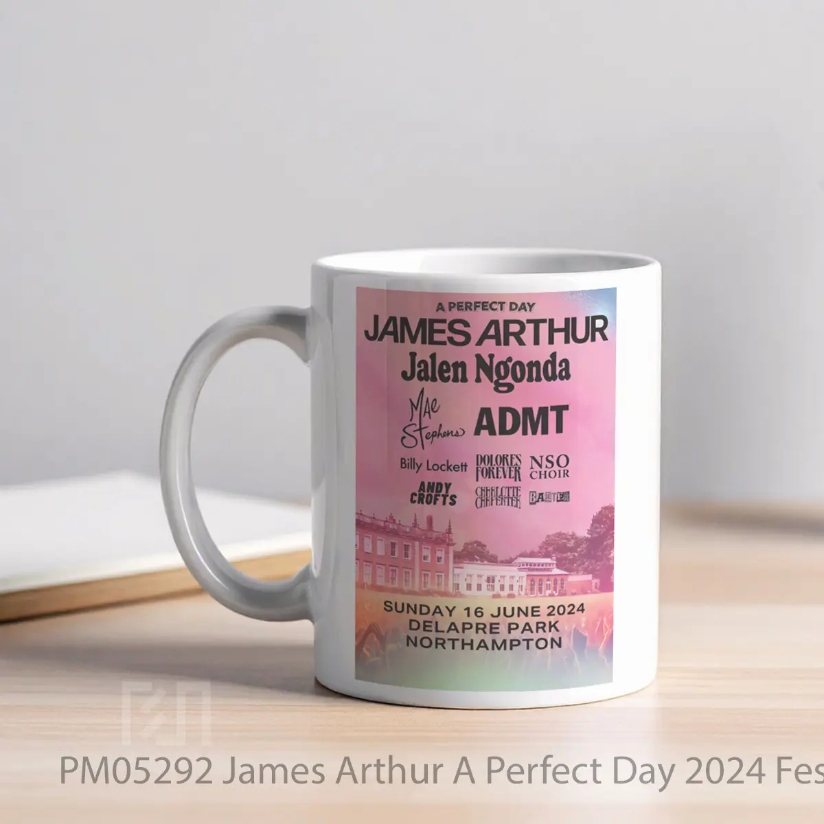 Mug James Arthur A Perfect Day 2024 Festival MPM05292 - All-side / Desain