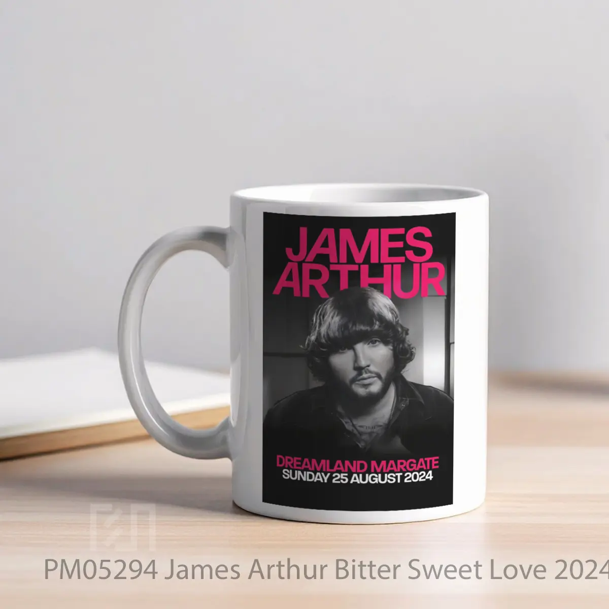 Mug James Arthur Bitter Sweet Love 2024 Tour MPM05294 - All-side / Desain