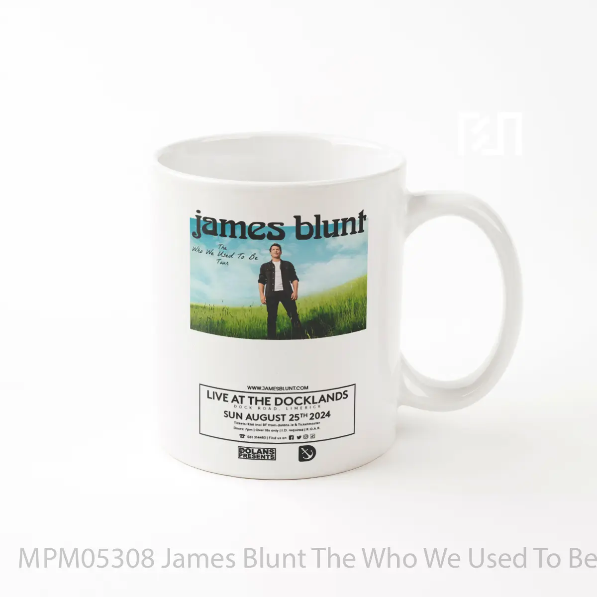 Mug James Blunt The Who We Used To Be 2024 Tour MPM05308