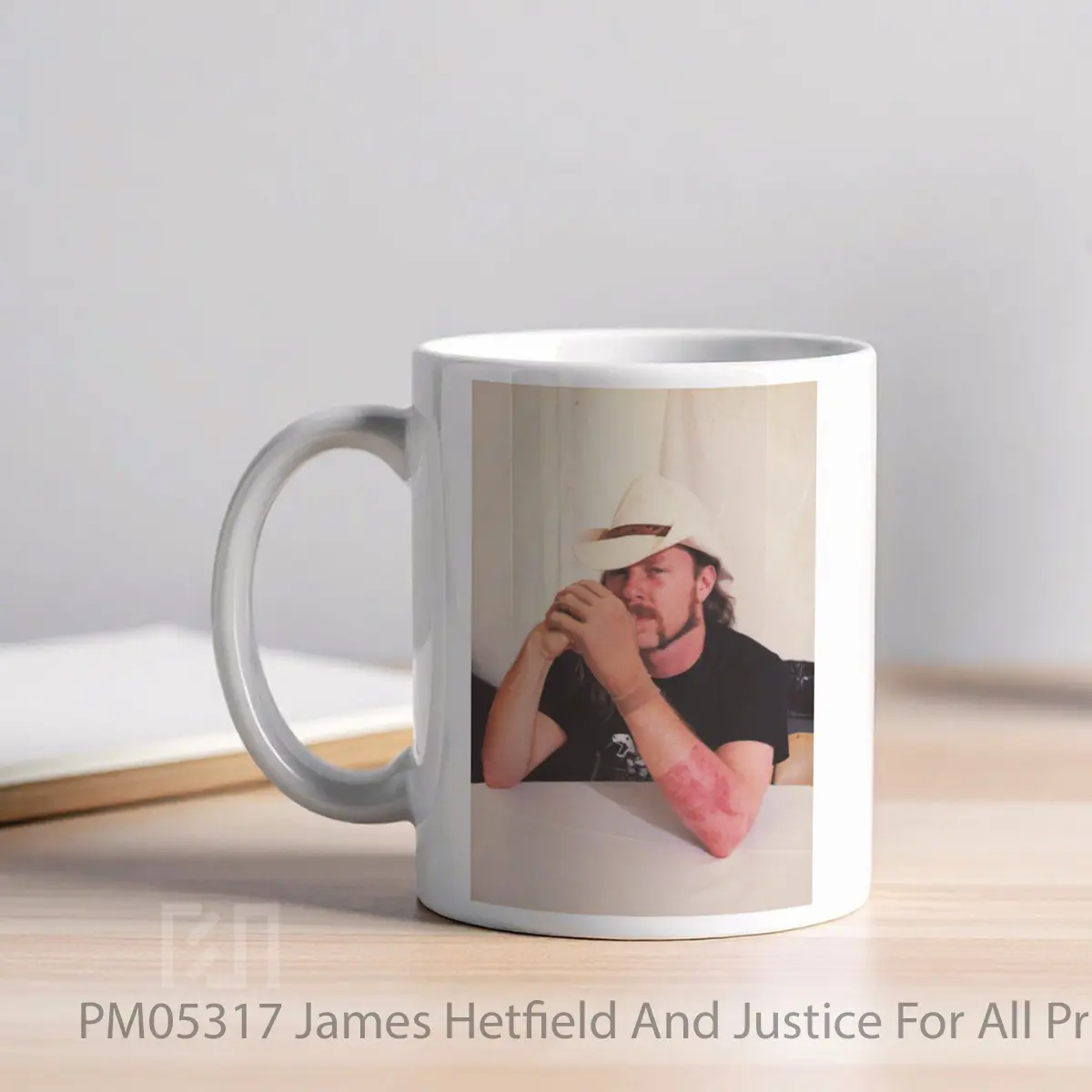 Mug James Hetfield And Justice For All Print MPM05317 - All-side / Desain