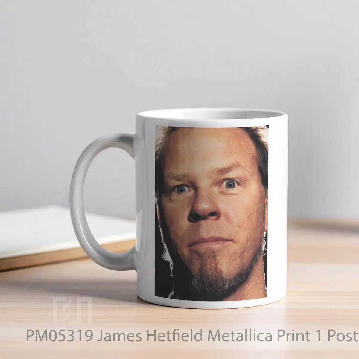 Mug James Hetfield Metallica Print 1 MPM05319 - All-side / Desain