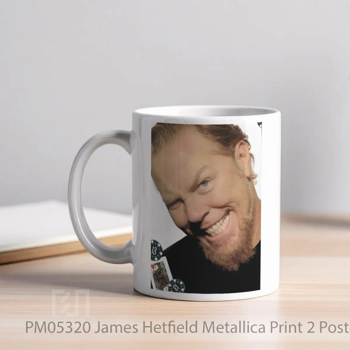 Mug James Hetfield Metallica Print 2 MPM05320 - All-side / Desain
