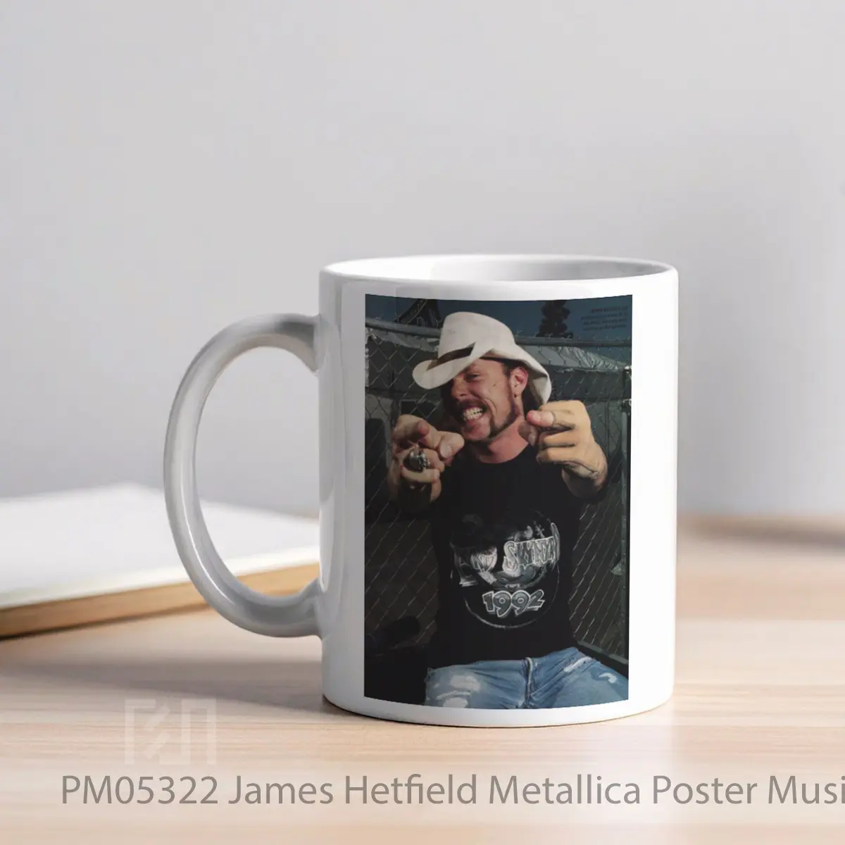 Mug James Hetfield Metallica MPM05322 - All-side / Desain