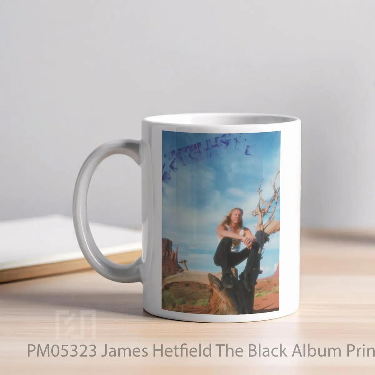 Mug James Hetfield The Black Album Print MPM05323 - All-side / Desain