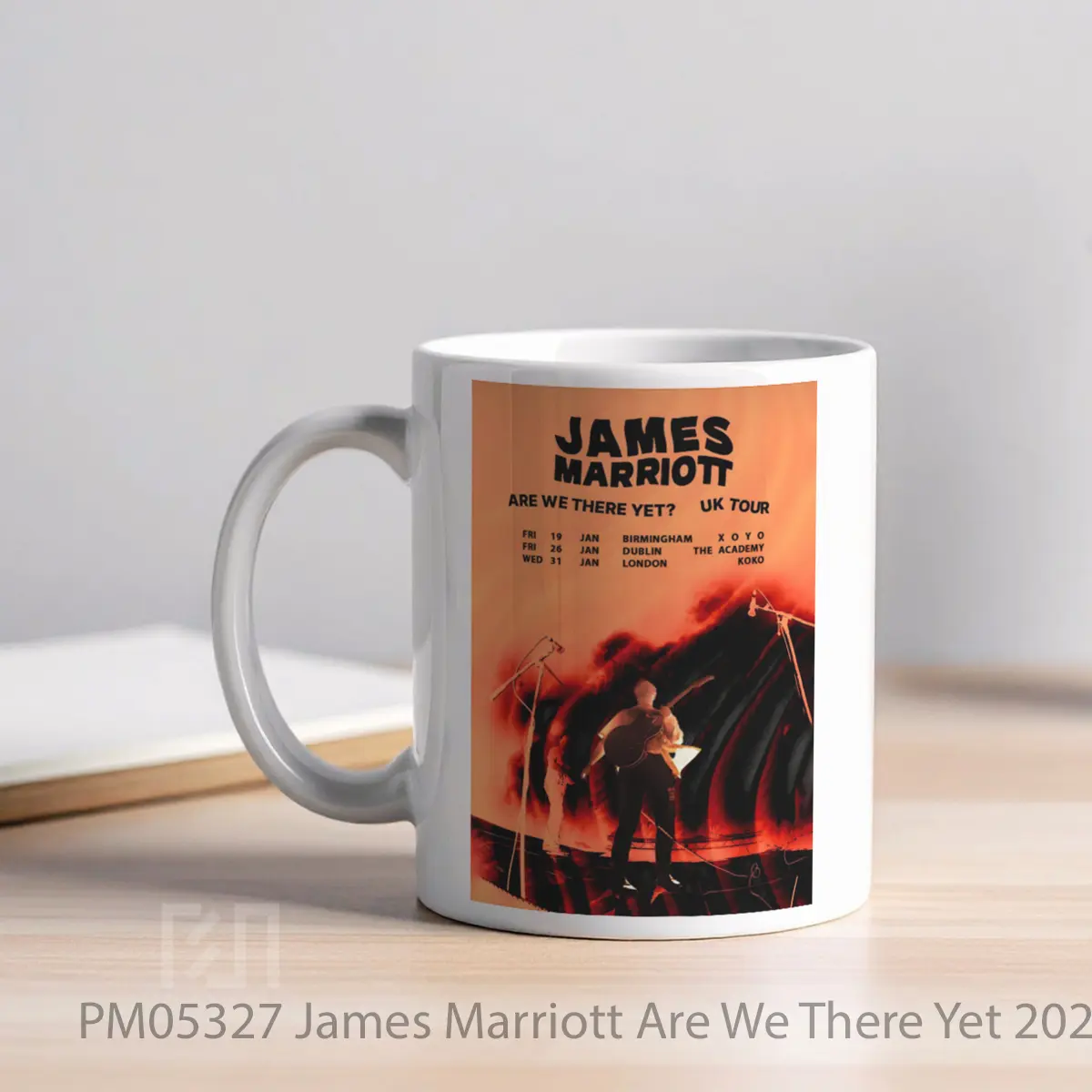 Mug James Marriott Are We There Yet 2024 Uk Tour Post MPM05327 - All-side / Desain