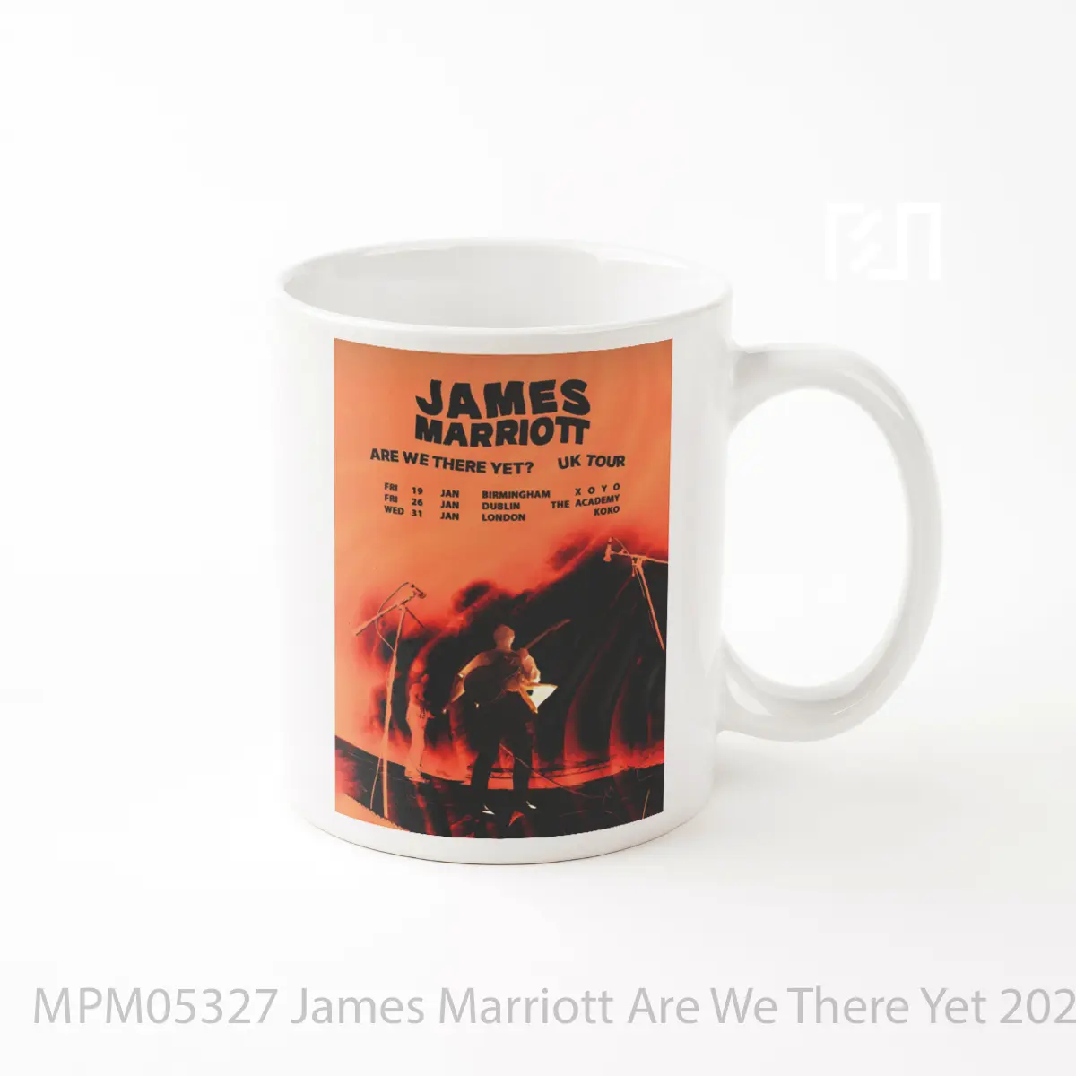 Mug James Marriott Are We There Yet 2024 Uk Tour Post MPM05327