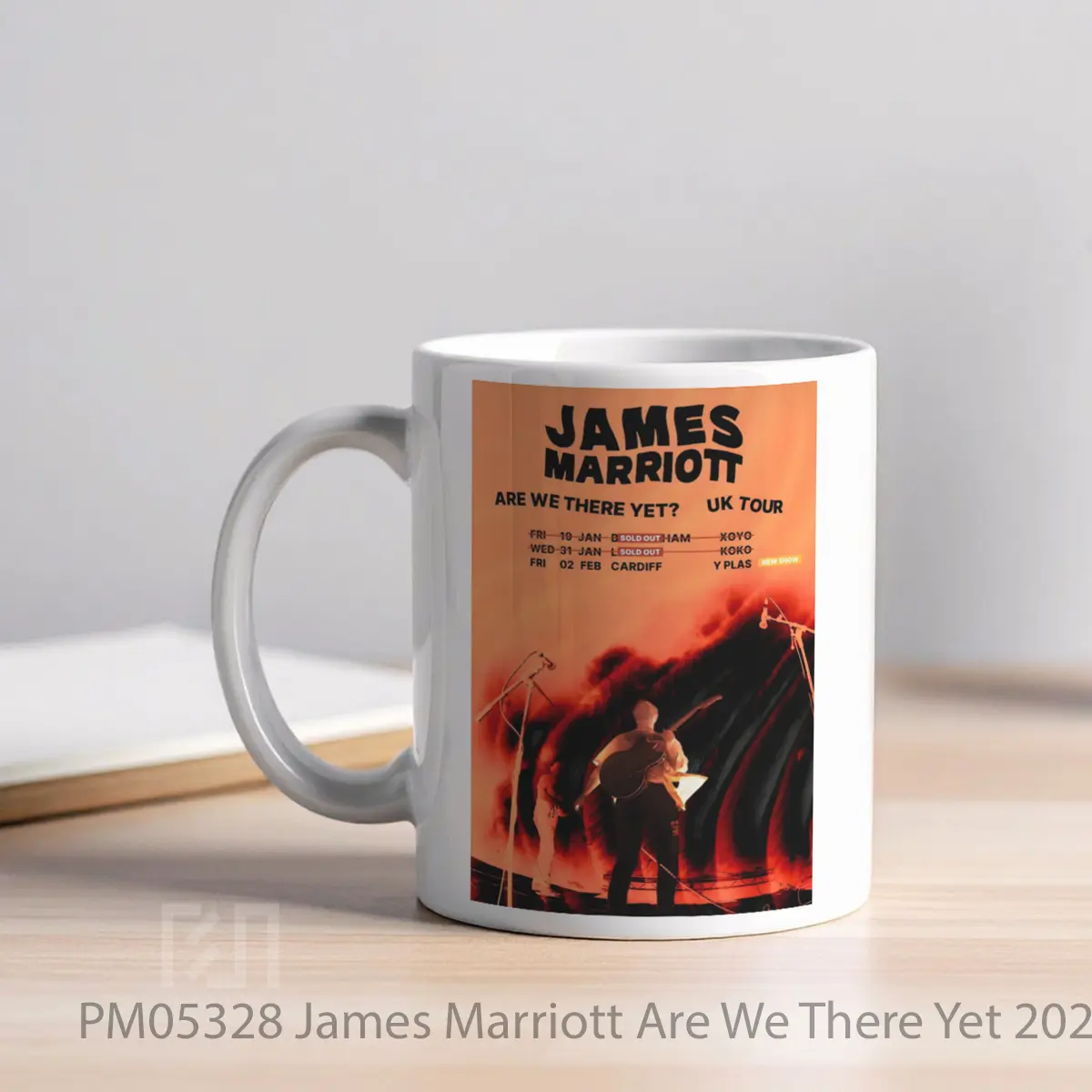 Mug James Marriott Are We There Yet 2024 Uk Tour MPM05328 - All-side / Desain