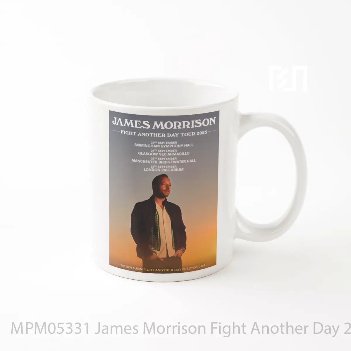 Mug James Morrison Fight Another Day 2025 Uk Tour Post MPM05331
