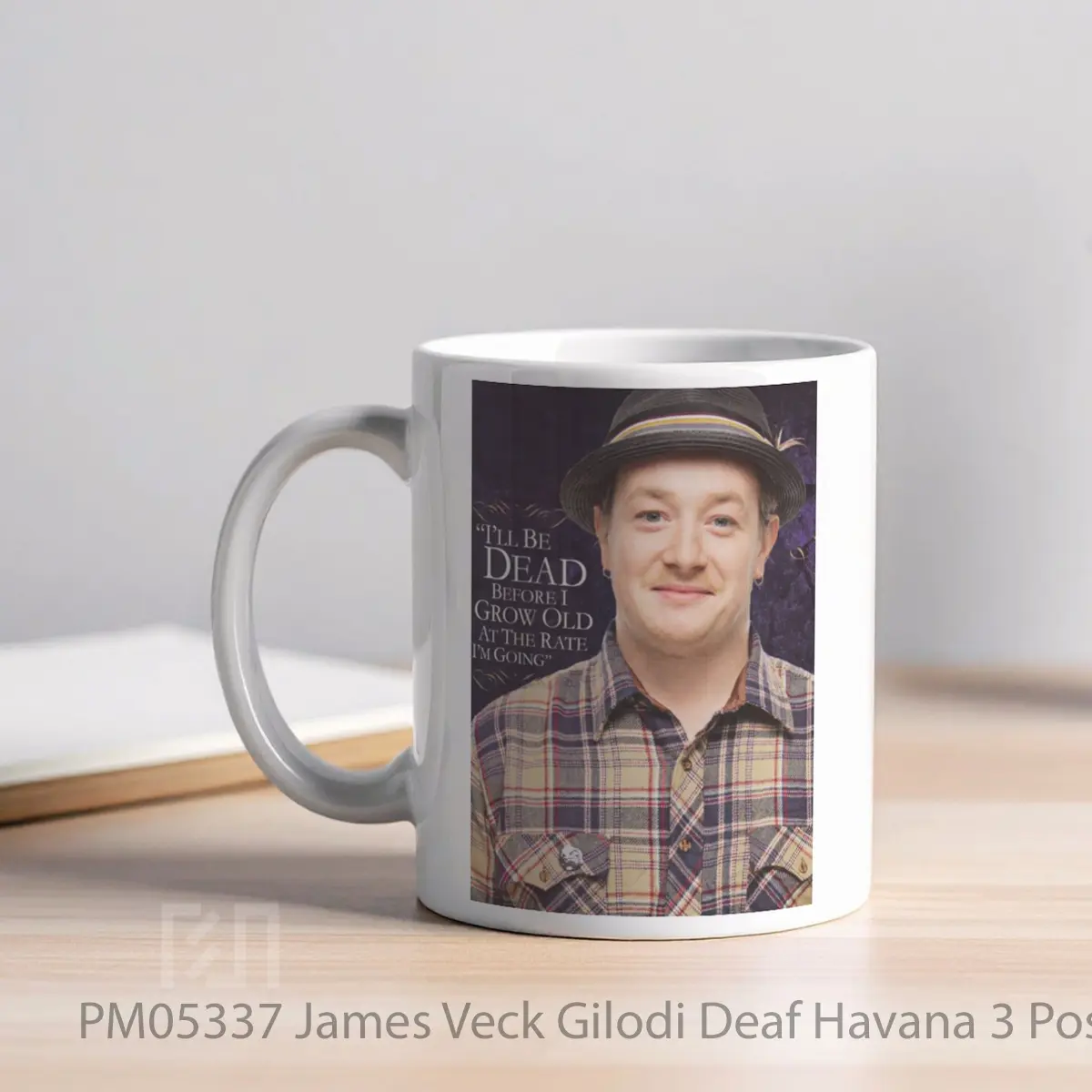 Mug James Veck Gilodi Deaf Havana 3 MPM05337 - All-side / Desain