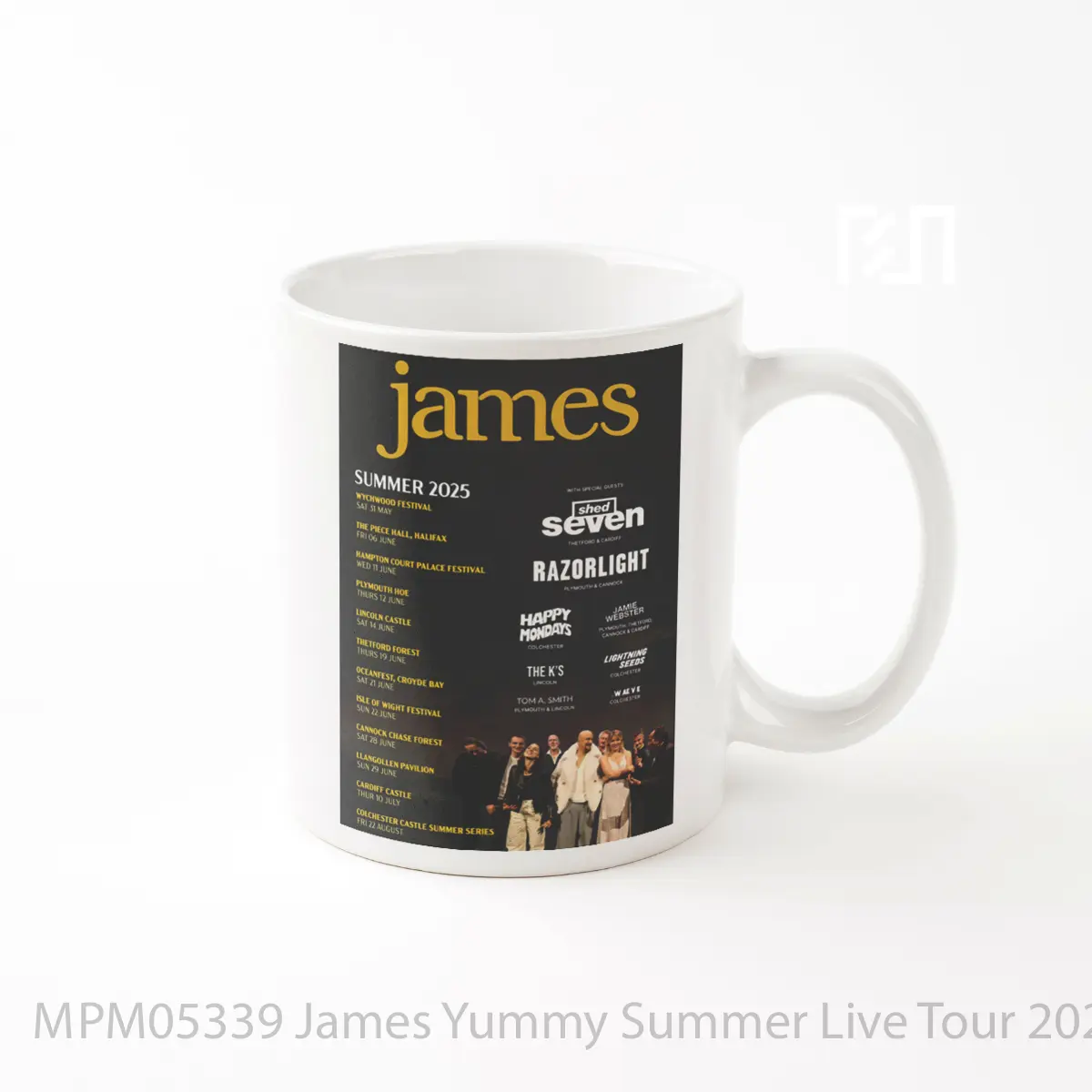 Mug James Yummy Summer Live Tour 2025 MPM05339