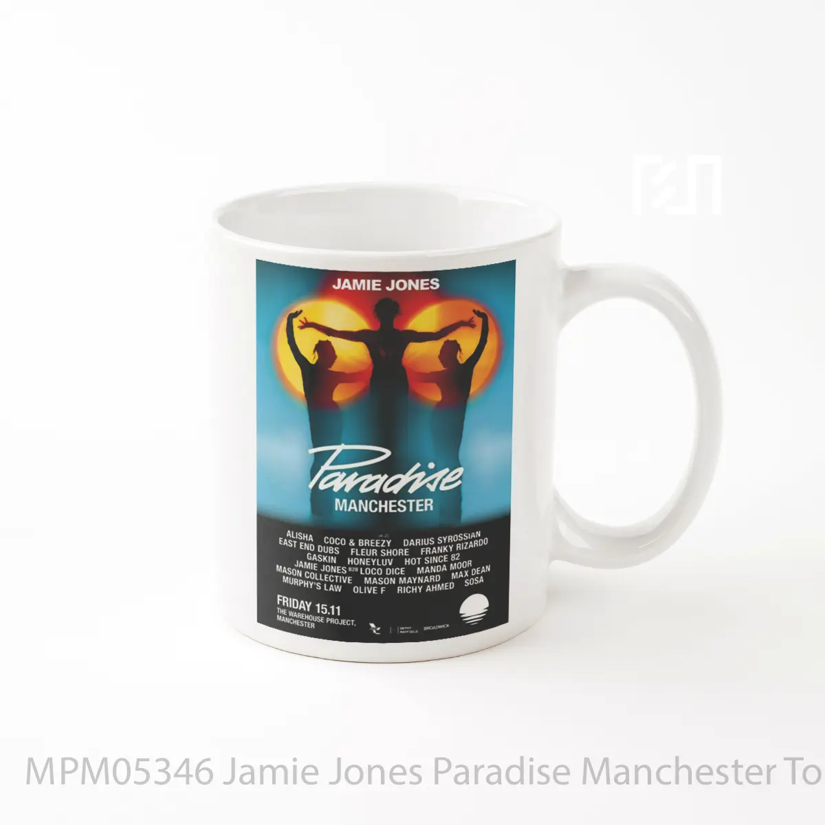 Mug Jamie Jones Paradise Manchester Tour 2024 Warehouse Project MPM05346
