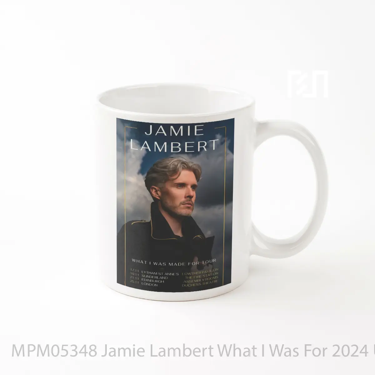 Mug Jamie Lambert What I Was For 2024 Uk Tour MPM05348