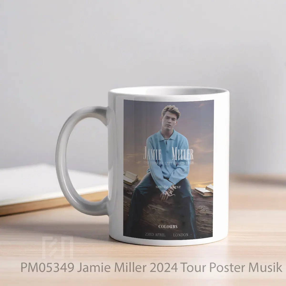 Mug Jamie Miller 2024 Tour MPM05349 - All-side / Desain