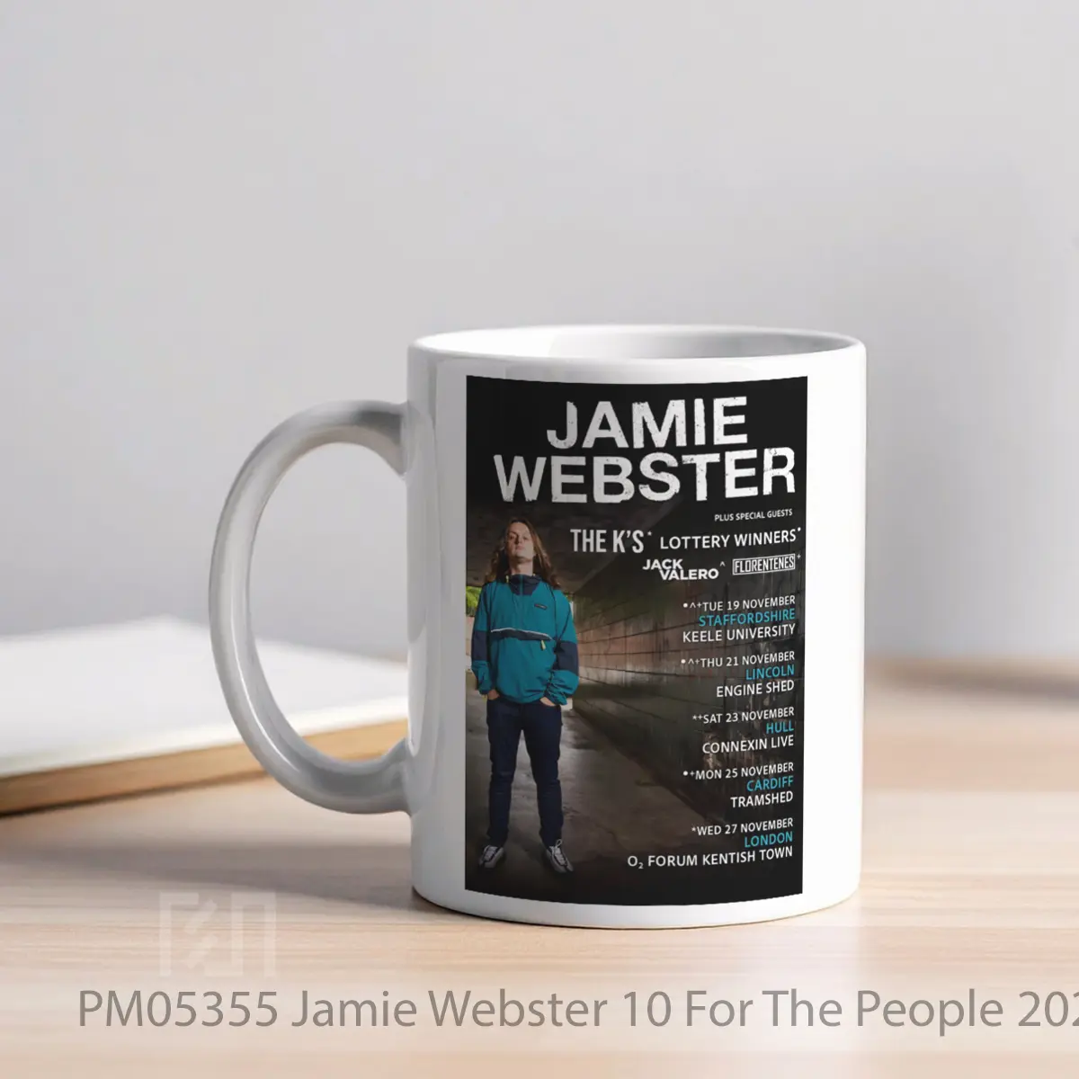 Mug Jamie Webster 10 For The People 2024 November Uk Tour MPM05355 - All-side / Desain