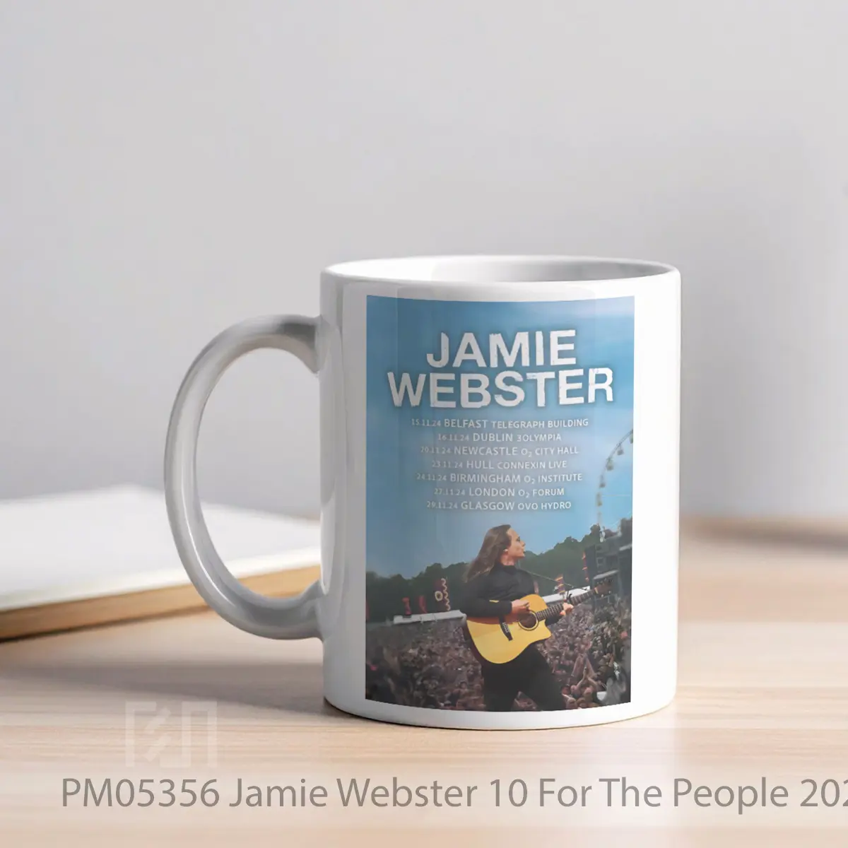 Mug Jamie Webster 10 For The People 2024 Uk Tour Poste MPM05356 - All-side / Desain