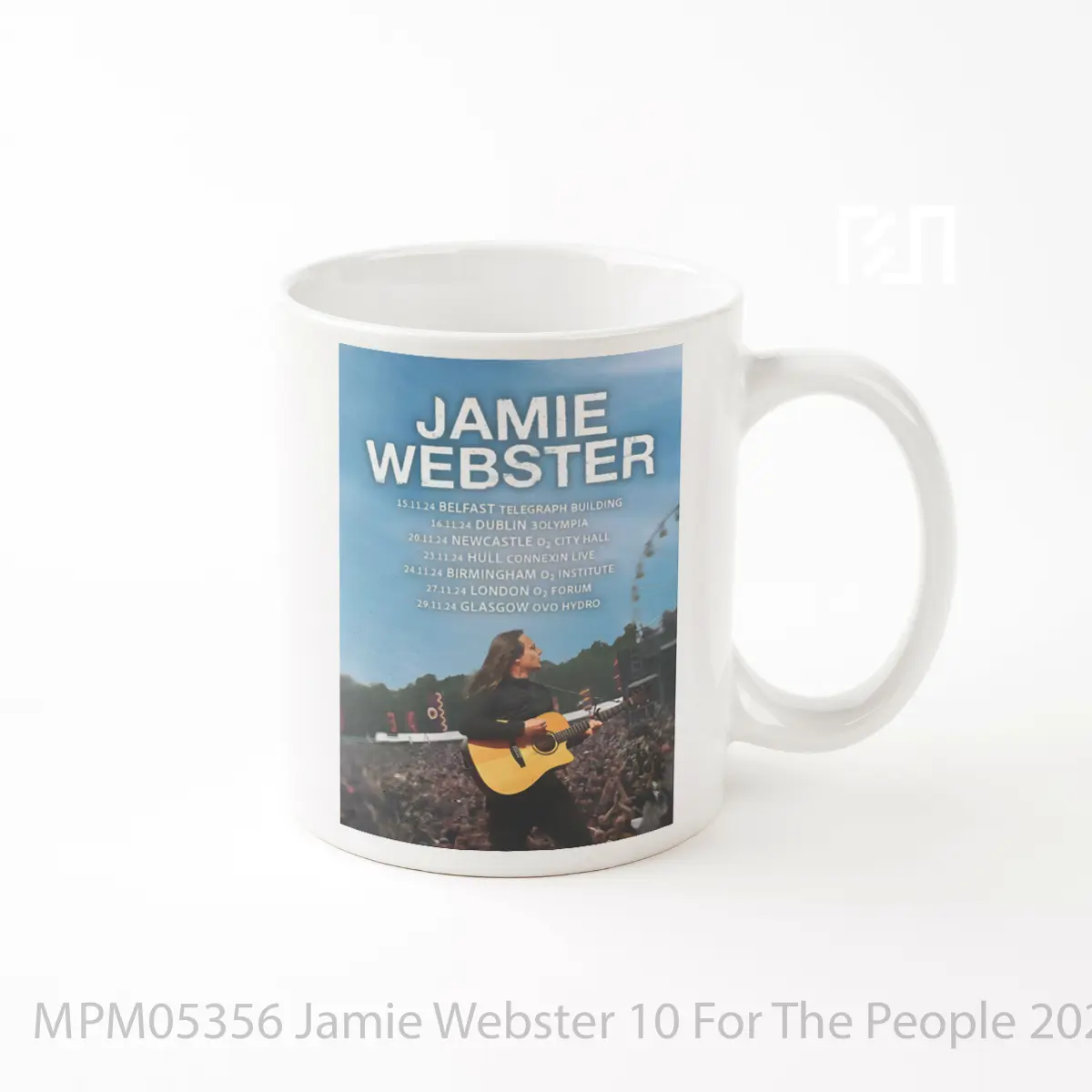 Mug Jamie Webster 10 For The People 2024 Uk Tour Poste MPM05356