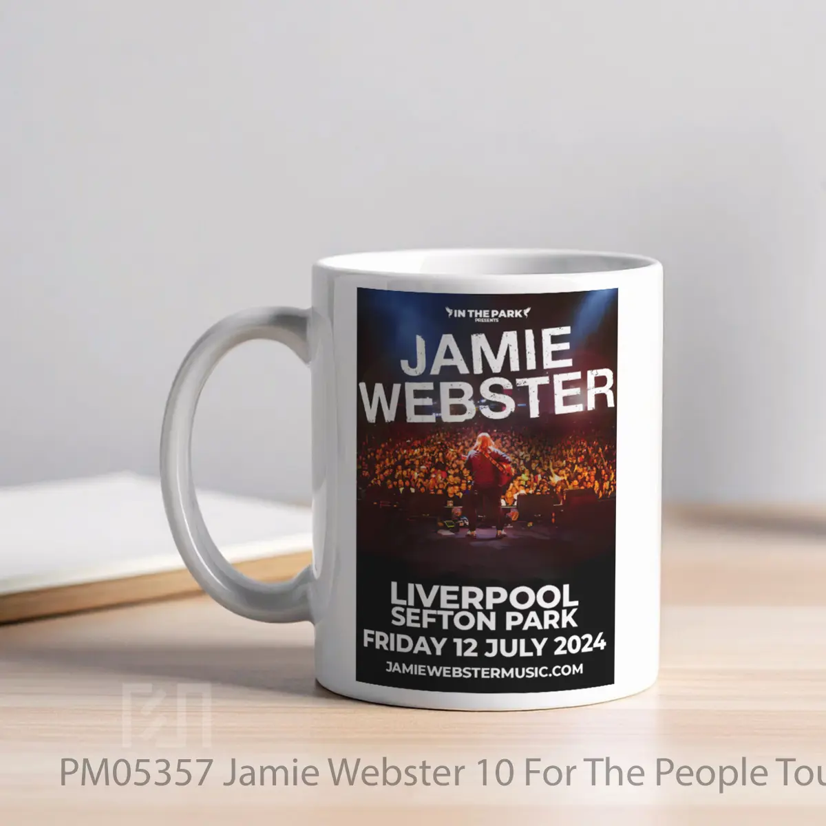 Mug Jamie Webster 10 For The People Tour 2024 Liverpool MPM05357 - All-side / Desain