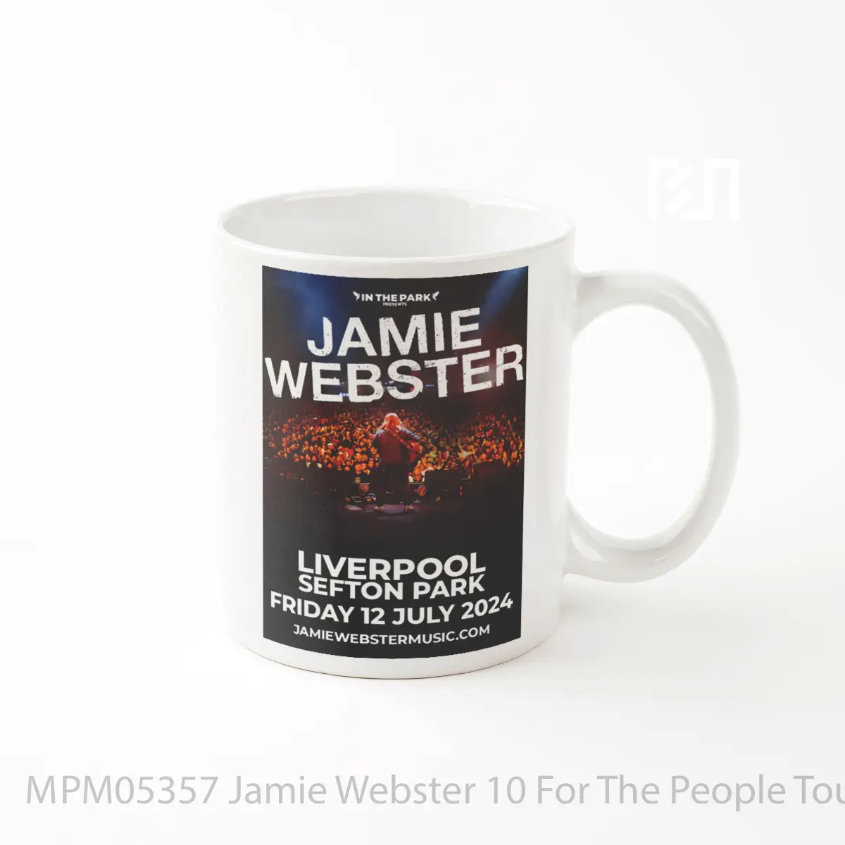 Mug Jamie Webster 10 For The People Tour 2024 Liverpool MPM05357