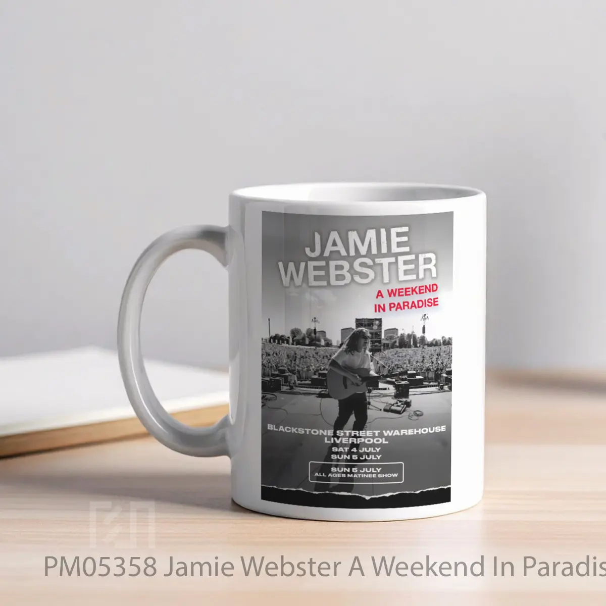 Mug Jamie Webster A Weekend In Paradise 2026 Tour Live MPM05358 - All-side / Desain