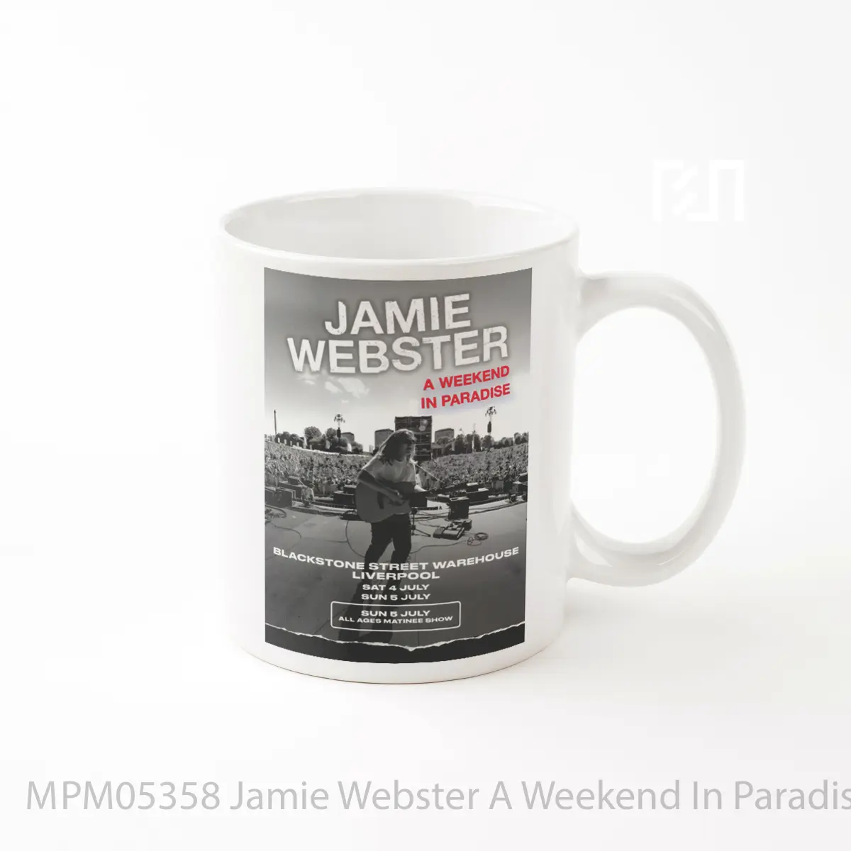 Mug Jamie Webster A Weekend In Paradise 2026 Tour Live MPM05358